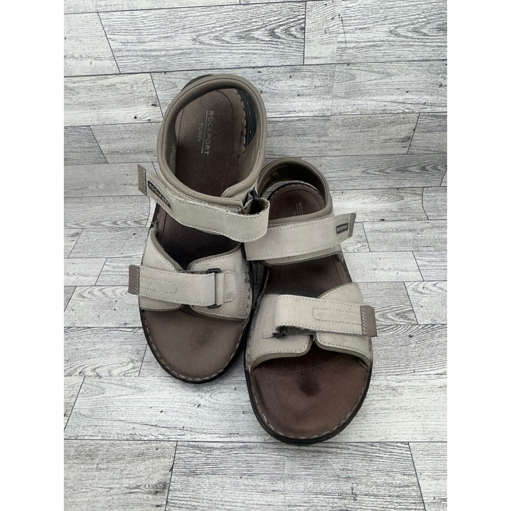 Rockport TruTech Mens Sandals‎ Size 13 Adjustable Straps Comfort Walking Shoes